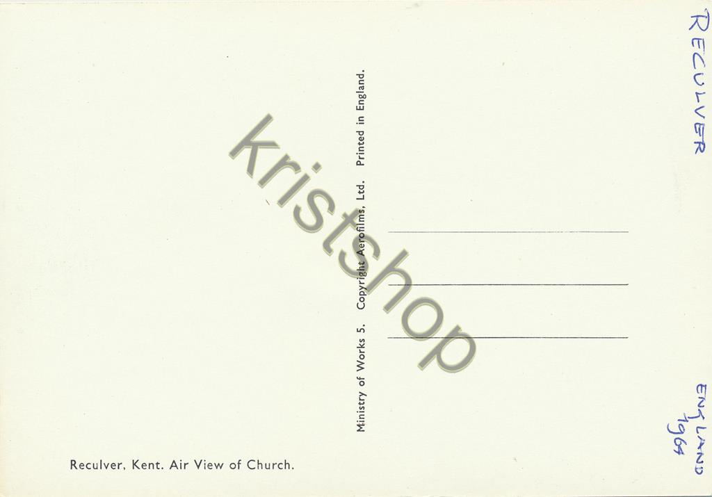 KRST004-5894_1.jpg Reculver - Kent - Air View [004-5894 - Afbeelding 2