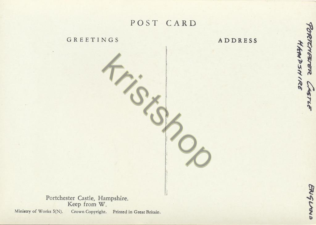 KRST004-5901_1.jpg Hampshire - Portchester Castle [004-5901 - Afbeelding 2