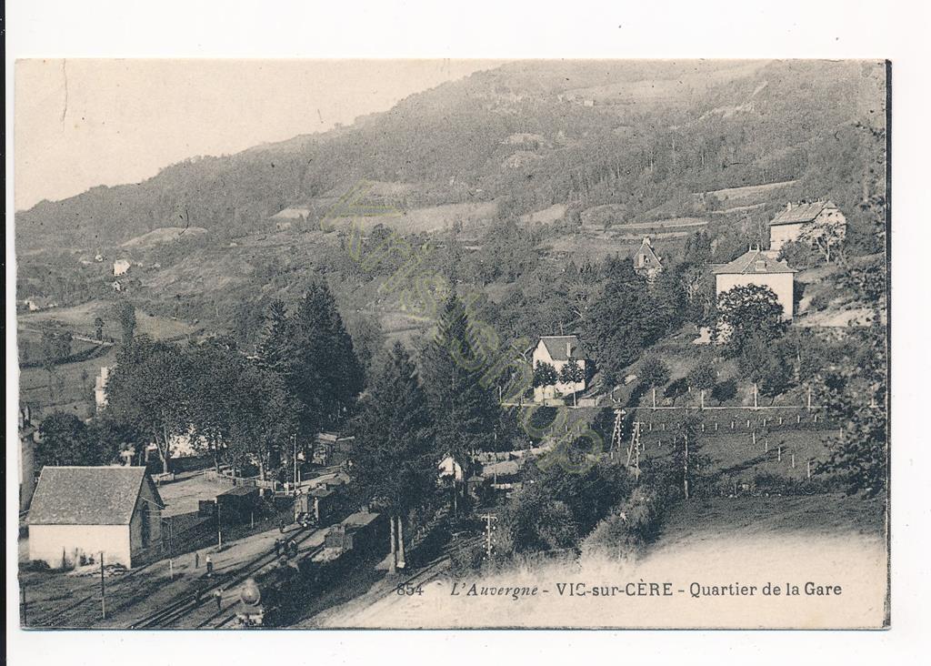 KRST004-6070_0.jpg L'Auvergne - Vic-sur-Cere - Quartier de la Gare [004-6070