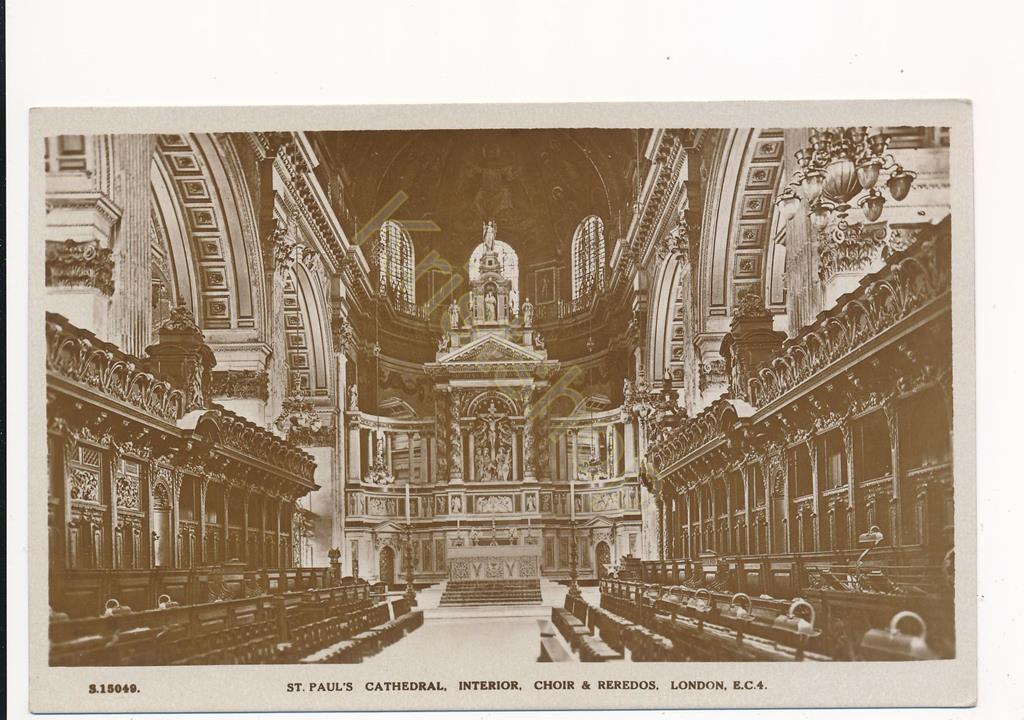 KRST004-6116_0.jpg London - St Paul's Cathedral - interior [004-6116