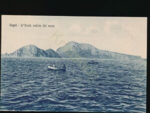 Capri - L'Isola veduta dal mare [004-6150