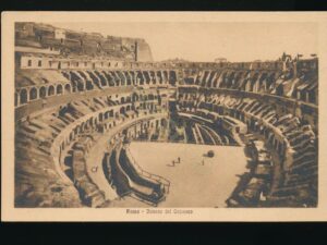 Roma - Interno del Collosseo [004-6271