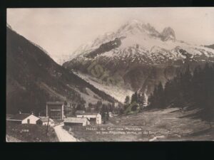 Hotel du Col des Montets et les Aiguilles Verte et du Dru [004-6297