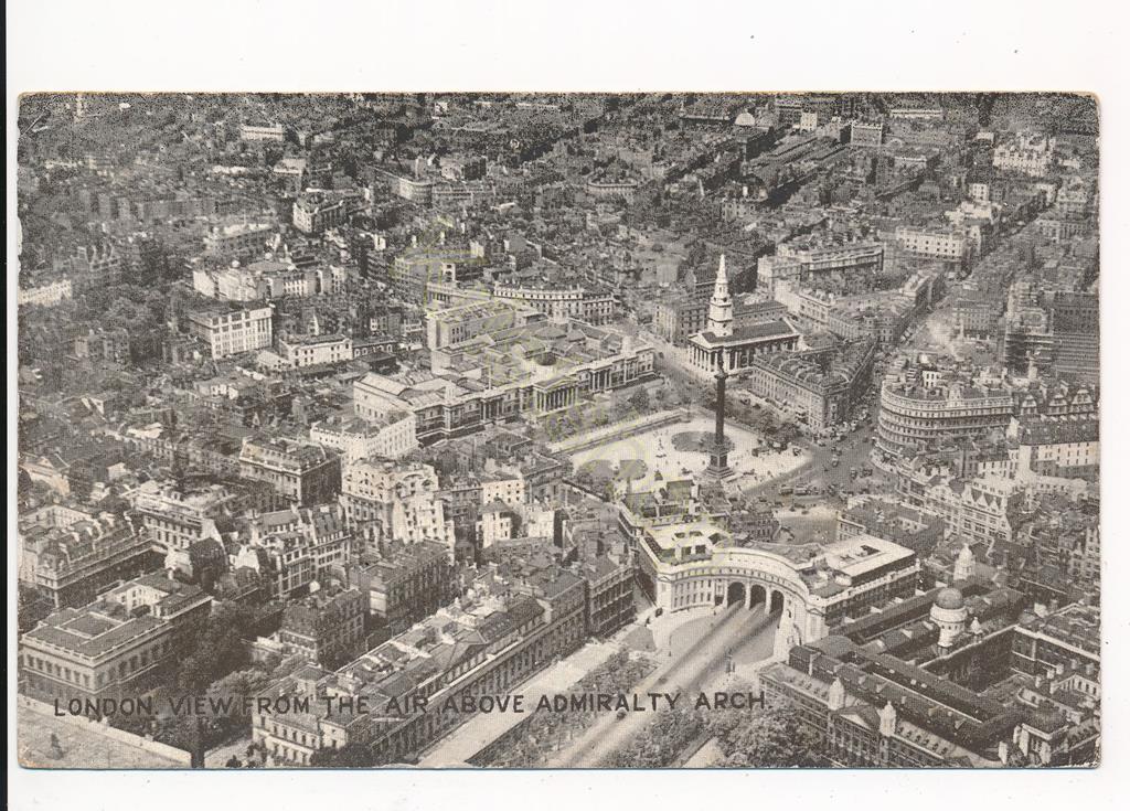 KRST004-6354_0.jpg London - From the Air - Admiralty Arch [004-6354