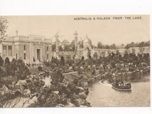 Australia and Malaya from the Lake [004-6376