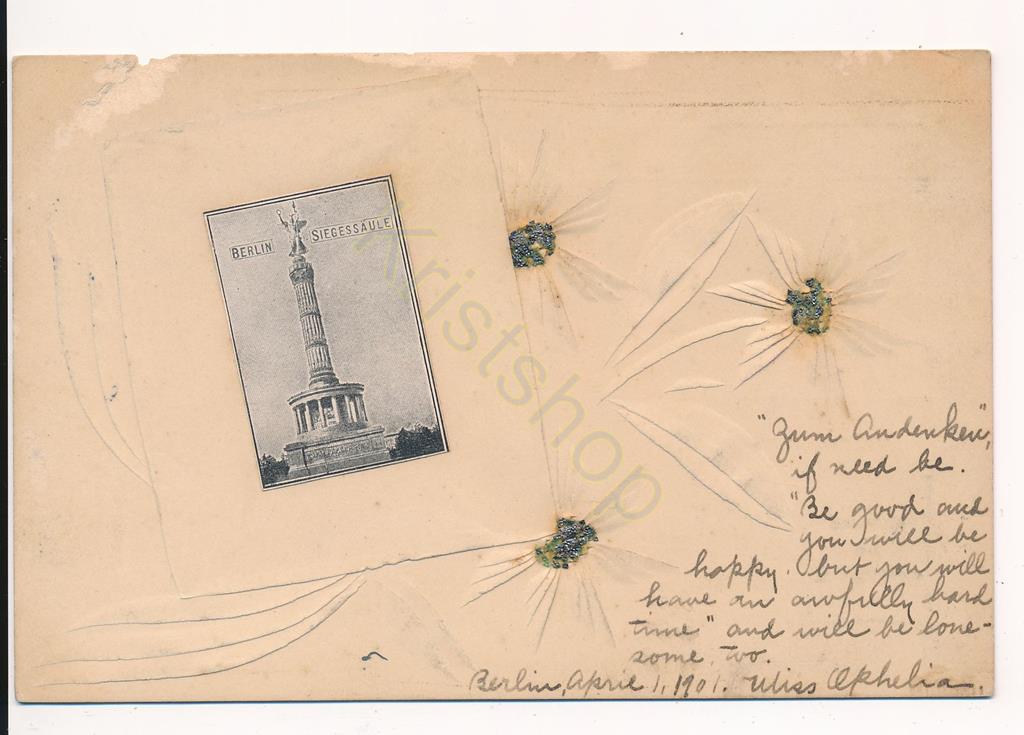 KRST004-6404_0.jpg Berlin - Siegessaule - Fantasie - (Mangel) [004-6404