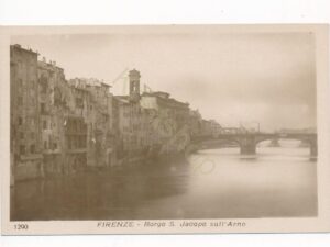 Firenze - Borgo S Jacopo sull 'Arno [004-6452
