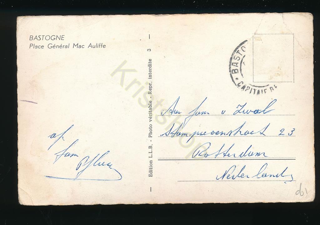 KRST004-6461_1.jpg Bastogne - Place Général Mac Auliffe [004-6461 - Afbeelding 2