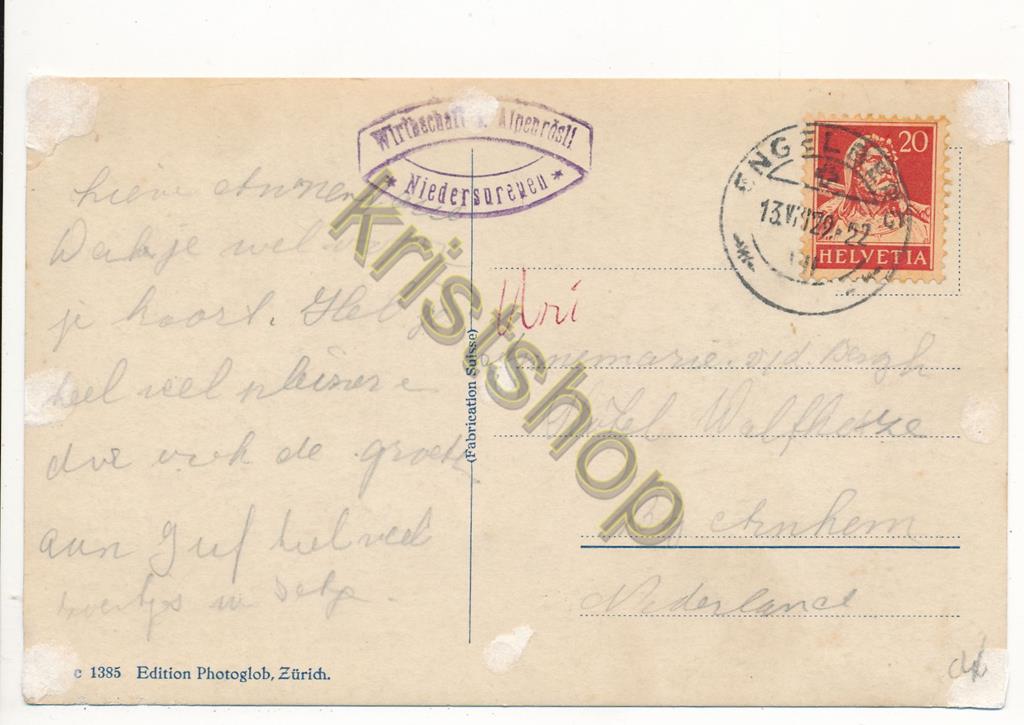 KRST004-6646_1.jpg Gr Spannort vom Surenenpass gesehen [004-6646 - Afbeelding 2