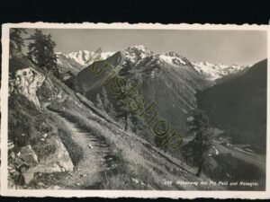 Höhenweg mit Piz Palü und Rosegtal [004-6700