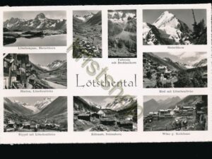 Lötschental - Phot E Gyger Adelboden - [004-6739