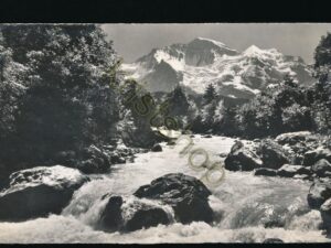 Weisse Lütschine u Jungfrau - 5547 - Phot E Gyger Adelboden - [004-6758