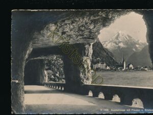 Axenstrasse mit Flüelen - [004-6799