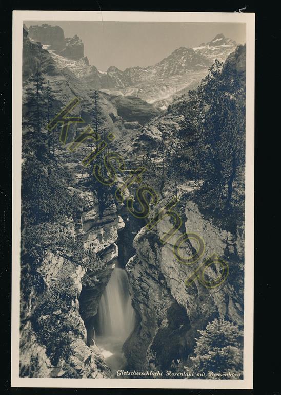 KRST004-6913_0.jpg Gletscherschlucht Rosenlaui mit Dossenhorn [004-6913