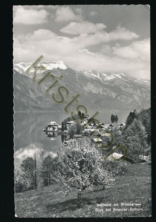 KRST004-6962_0.jpg Iseltwald am Brienzersee - Blick auf Brienzer-Rothorn [004-6962