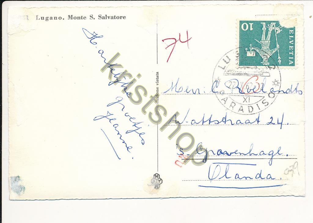 KRST004-6979_1.jpg Lugano - Monte S Salvatore [004-6979 - Afbeelding 2