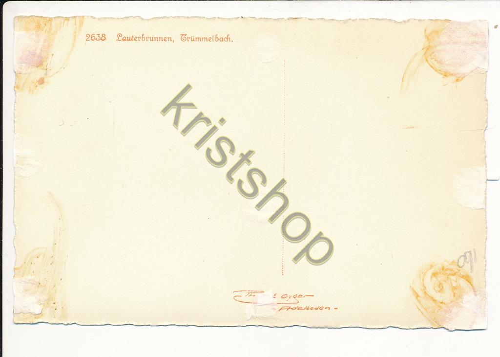 KRST004-6991_1.jpg Lauterbrunnen - Trümmelbach 2638 - Phot E Gyger [004-6991 - Afbeelding 2