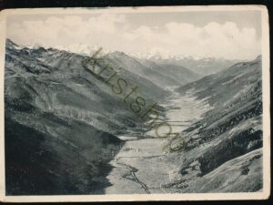 Blick vom Furka-Belvédère auf das Goms und Walliseralpen [004-7097