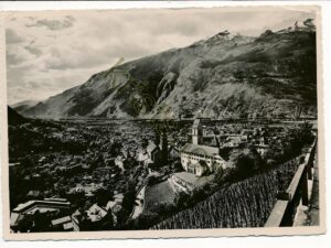 ??? Chur ??? Blick gegen Calanda und Oberland [004-7129