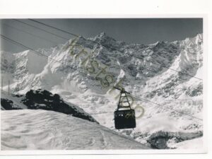 Saas-Fee - Echte Photo - Luftseilbahn Langfluh [004-7198