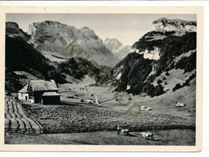 Wasserauen mit Ebenalp - wildkirchli Altmann und Gloggern [004-7329