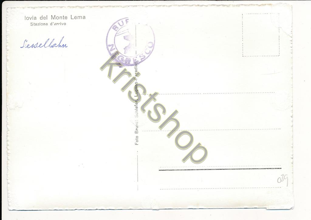 KRST004-7339_1.jpg Seggiovia - Monte Lema - Sesselbahn [004-7339 - Afbeelding 2