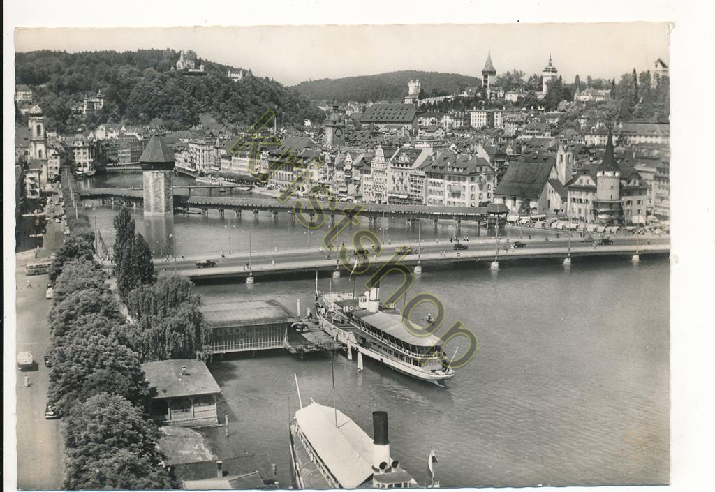 KRST004-7446_0.jpg Luzern - See mit Kapellbrücke [004-7446