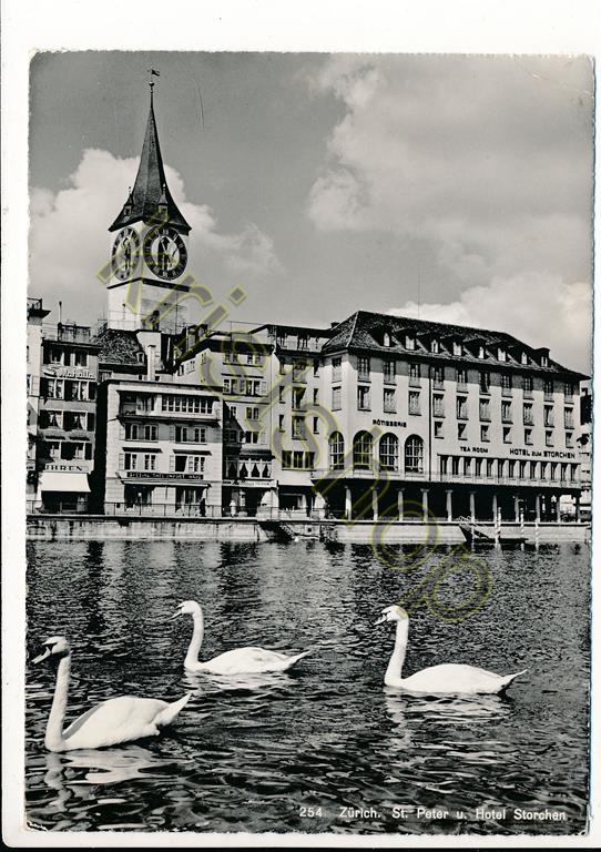 KRST004-7527_0.jpg Zürich - St Peter u Hotel Storchen [004-7527