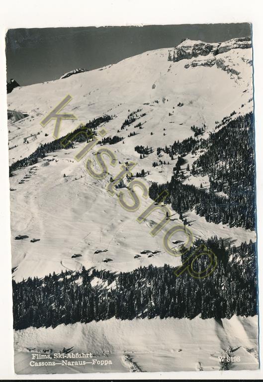 KRST004-7544_0.jpg Flims - Ski-Abfahrt - Cassons-Naraus-Foppa [004-7544