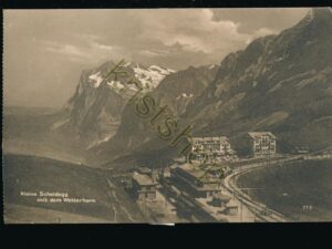 Kleine Scheidegg mit dem Wetterhorn [004-7731