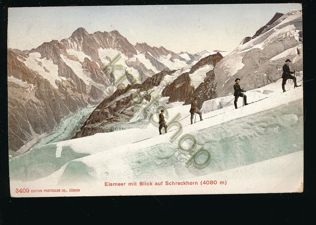 KRST004-7767_0.jpg Eismeer mit Blick auf Schreckhorn [004-7767