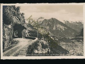 Haslibergstrasse und Blick auf Meiringen [004-7845