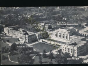 Genève - Le Palais des Nations Unies - Bibliothéque [004-7870