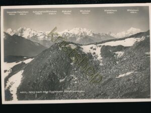 Weg nach dem Eggishorn - Walliseralpen [004-7895