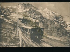 Jungfraubahn mit Jungfrau [004-7910