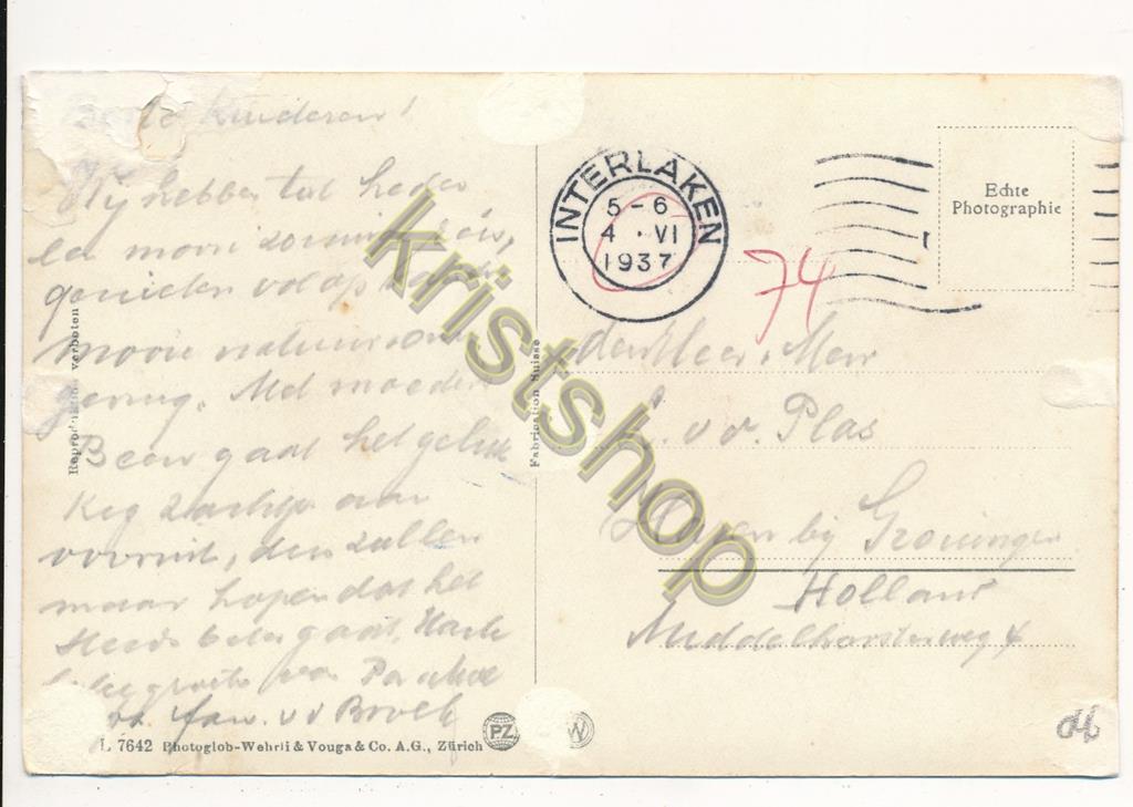 KRST004-7946_1.jpg Interlaken - Mönch und Jungfrau [004-7946 - Afbeelding 2