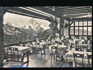 Harderkulm mit Jungfraugruppe - Hotel Restaurant [004-7952