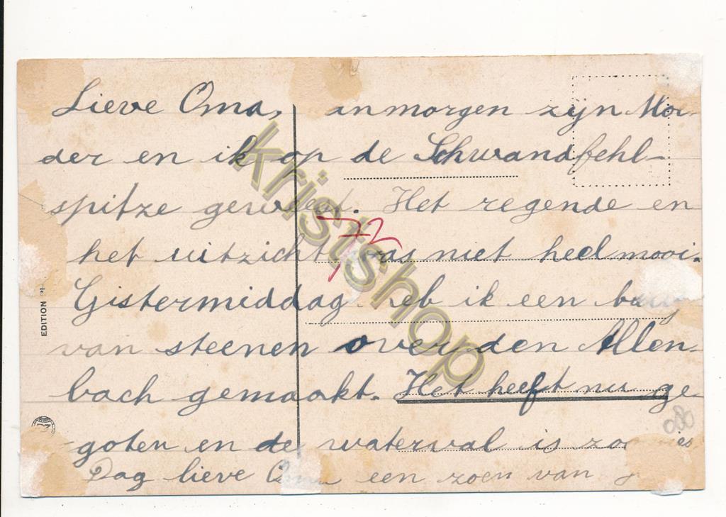 KRST004-7980_1.jpg Adelboden - Der Löhner von der Stiegelschwand aus [004-7980 - Afbeelding 2