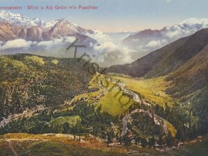 Berinabahn - Blick v Alp Grüm in's Puschlav [005-0303