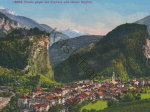 Thusis gegen die Viamala und Hohen Rhätien [005-0365