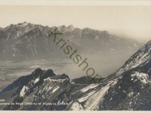 Rochers de Naye et Alpes de Savoie [005-0390