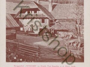 Berggasthof TATSCHER im Greith- Post Kapellen ad Mürz [005-0826