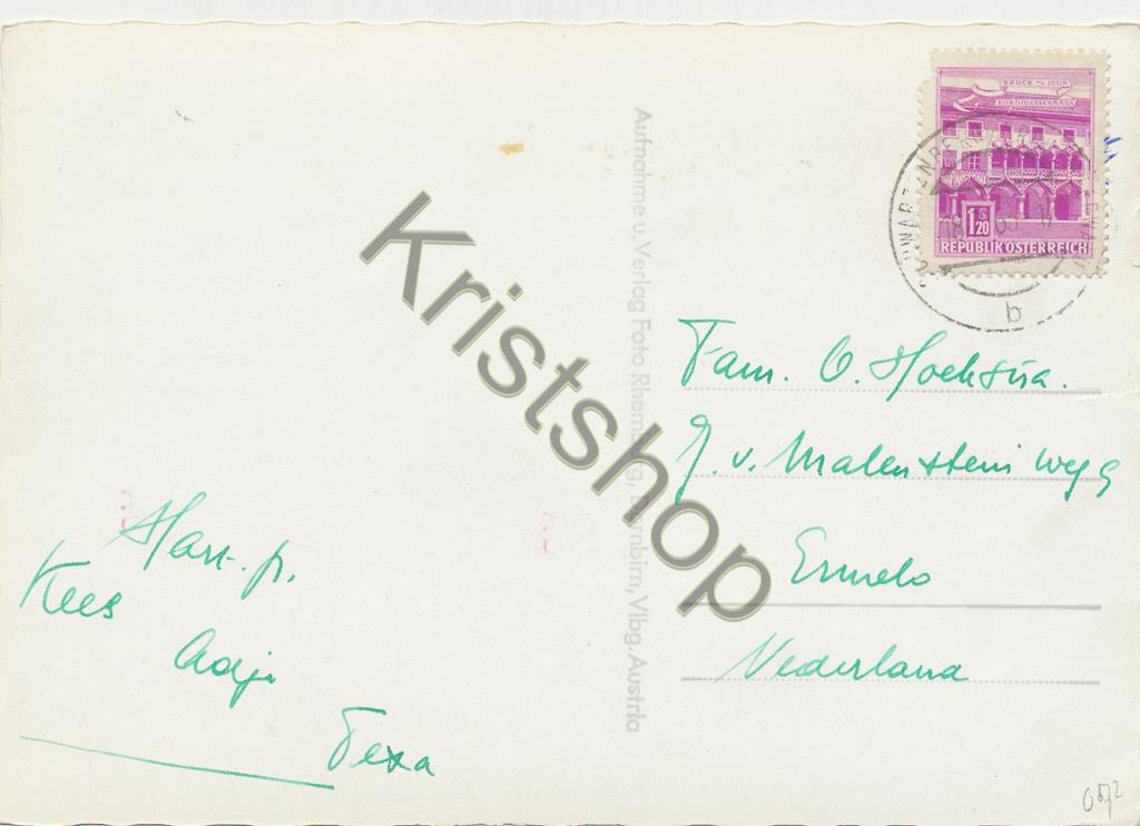 KRST005-0872_1.jpg Hochälpele mit Hohen Ifen - Bezau - Widderstein und Kanisfluh [005-0872 - Afbeelding 2