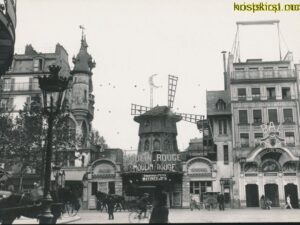 Paris REPRO 1900 - Place Blanche: Le moulin Rouge [005-0917
