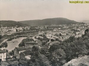 Epinal - Vue générale et le Moselle [005-0963