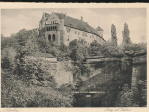 Nürnberg - Burg von Westen [005-1038
