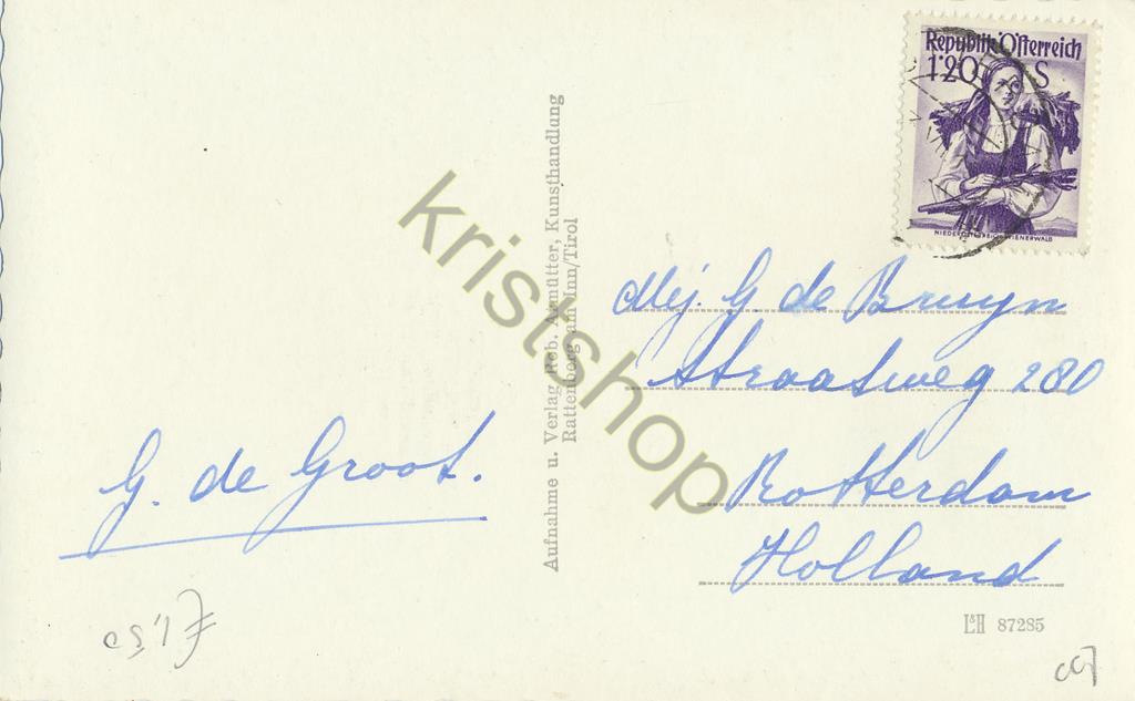 KRST005-1107_1.jpg Rattenberg am Inn - /tirol [005-1107 - Afbeelding 2