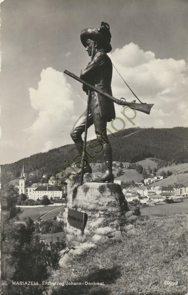 KRST005-1115_0.jpg Mariazell - Erzherzog Johann-Denkmal [005-1115