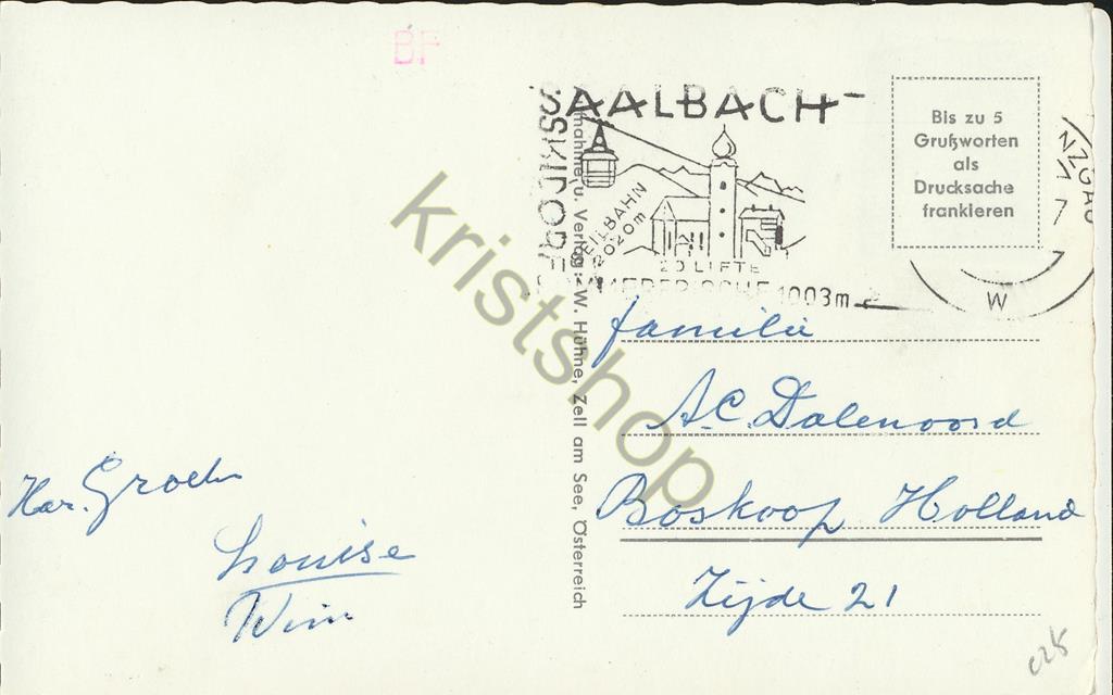 KRST005-1125_1.jpg Saalbach - Hinterglemm - Land Salzburg [005-1125 - Afbeelding 2