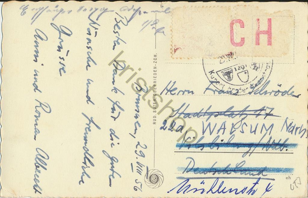 KRST005-1353_1.jpg Blick vom Seelisberg auf Brunnen [005-1353 - Afbeelding 2